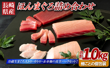 刺身用 国産ほんまぐろ詰め合わせ[養殖]本まぐろ 人気まぐろ 国産まぐろ 長崎 佐世保