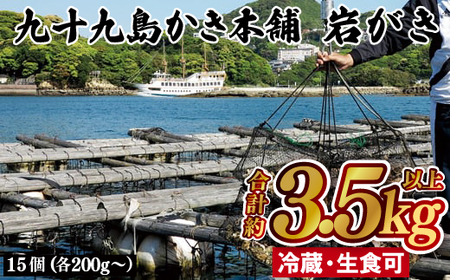 九十九島かき本舗岩がきA 夏牡蠣 生牡蠣 殻付き牡蠣 ブランド牡蠣 牡蠣