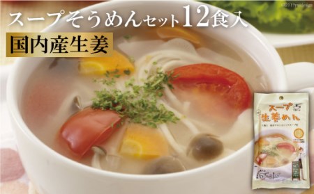 AD131伝統の味が若者のアイデアで進化 スープそうめんセット(生姜)