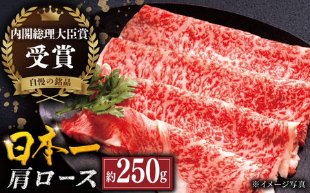 [着日指定 可能]長崎和牛 肩ロース スライス 約250g 平戸市 / 萩原食肉産業