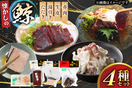 鯨肉 懐かしの 鯨 4種 食べ比べセット [平戸口吉善商店 長崎県 平戸市 hr42bgy390063]