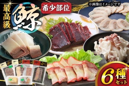 鯨肉 最高級鯨6種 食べ比べセット [平戸口吉善商店 長崎県 平戸市 hr42bgy390077]
