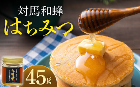 対馬 和蜂 はちみつ 45g×1本 [対馬市][特定非営利活動法人 對馬次世代協議会(対馬コノソレ)] 蜂蜜 ハチミツ 日本ミツバチ ニホンミツバチ