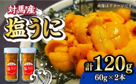 対馬産 塩うに 60g×2本 [WAA018] 海鮮 魚介 うに ウニ うに 雲丹塩うに