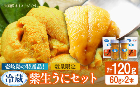 [先行予約]壱岐の生うに 60g×2本(冷蔵)[2026年5月以降順次発送][壱岐市][吉田商店]生ウニ 雲丹 紫うに ムラサキウニ 旬 30000円 30000 3万円