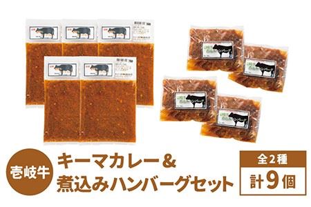 壱岐牛 煮込みハンバーグキーマカレーセット 200g 5個[壱岐市][壱岐味噌工房][JBW005] 36000 36000円 のし プレゼント ギフト 冷凍配送 九州