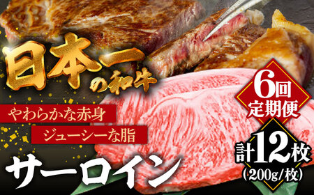 [6回定期便][希少部位]長崎和牛 サーロインステーキ 400g 2人前(200g×2枚)/ 牛肉 ステーキ 長崎産 サーロイン / 南島原市 / ふるさと企画 [SBA033] すてーき さーろいん さーろいんすてーき 和牛 わぎゅう 焼肉 焼き肉 BBQ バーベキュー 牛肉 ぎゅうにく 120000 120000円 12万円