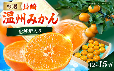 [化粧箱]長与温州みかん12-15玉(2L-3L) 長与/JAじげもん長与直売所