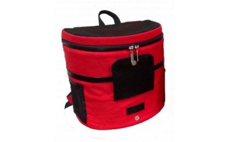 【レッド】サイクルリュック ( S ) 【 ペット用 】リュック 犬 猫 ペット （選べる7色）