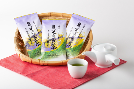 お茶 そのぎ茶 [第74回全国茶品評会-最高賞受賞-]そのぎ茶(特上) 3袋入り [安田製茶 長崎県 東彼杵町 hs42bag170001] 茶 ちゃ お茶 おちゃ 緑茶 りょくちゃ 日本茶 茶葉