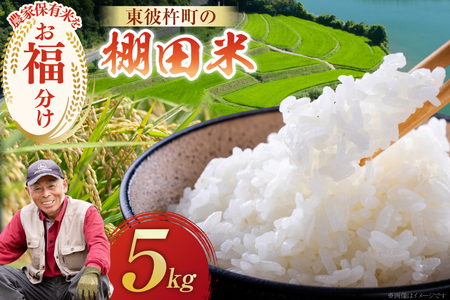 米 お米 5kg 棚田米 限定50個 [東彼杵町観光協会 長崎県 東彼杵町 hs42bag720002]