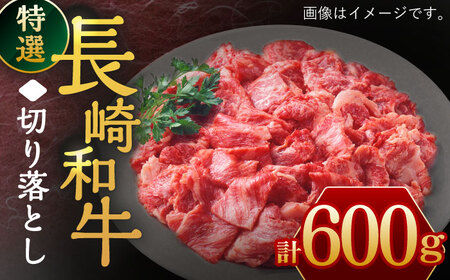 長崎和牛 特選 切り落とし 600g /牛肉切り落とし 牛肉切り落とし [川下精肉店]