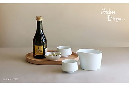 [波佐見焼]白磁の酒器セット 片口 ちょこ 食器 皿 [アトリエビスク] [RD20] 波佐見焼