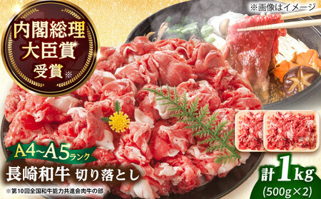 長崎和牛 切り落とし 1kg (500g×2) [DBS006] 牛肉切り落とし牛肉切り落とし牛肉切り落とし牛肉切り落とし牛肉切り落とし