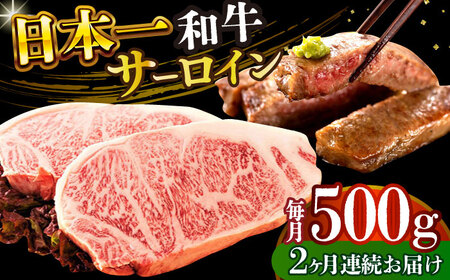 [2回定期便]A4-A5 長崎和牛 サーロインステーキ (250g×2) 和牛サーロインステーキ [DBS085] 牛肉 焼肉 ステーキ