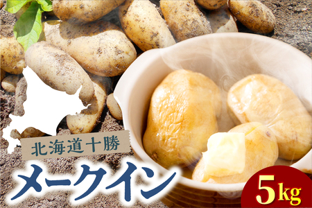 レビューキャンペーン実施中![2025年10月下旬より順次出荷]北海道 十勝芽室町 メークイン Mサイズ5kg me078-008c-26