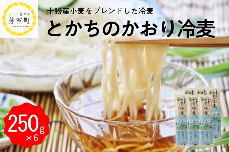 北海道十勝芽室町 BITO LABO 十勝産小麦のみ使用 冷麦 250g×6 me004-004c