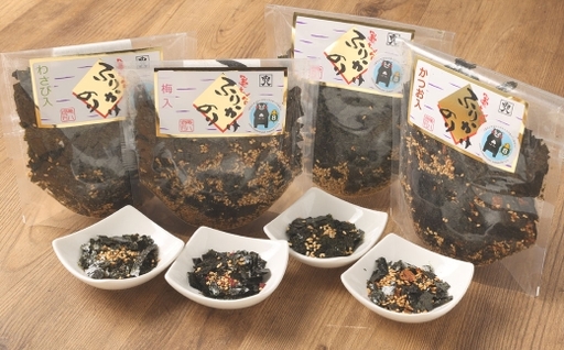 亀ちゃんのふりかけのり 4種 食べ比べセット ふりかけ のり 海苔 ノリ 食べ比べ セット 贈り物 贈答 ギフト 亀八海苔