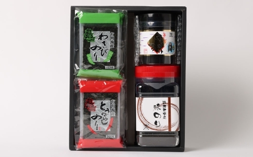 亀ちゃんのふりかけ・味付海苔 4種 食べ比べ ギフトセット ふりかけ のり 海苔 ノリ 食べ比べ セット 贈り物 贈答 ギフト 亀八海苔