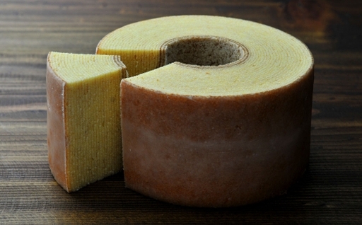 肥後木守菓 樵 バームクーヘン ( 直径 14cm × 高さ 4cm ) バウムクーヘン お菓子 菓子 洋菓子 焼菓子 スイーツ デザート おやつ 贈り物 贈答 ギフト