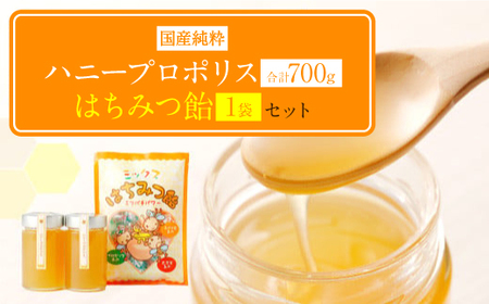 ハニープロポリス 350g ×2本 蜂蜜あめ 144g 1袋 セット