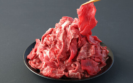 樺姫牛 [2回 定期便] 切り落とし 1kg 500g×2パック 計2kg 牛肉 ステーキ 和牛 牛 お肉 黒毛和牛 国産 九州産 熊本県産 冷凍