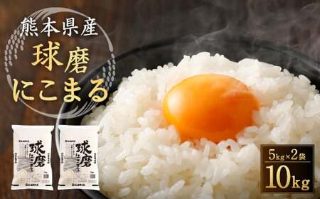 [令和6年産]球磨 にこまる 10kg 5kg×2袋 精米 お米 米 ご飯 白米 お取り寄せ