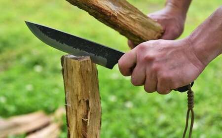 バドニングナイフ / 刃物 薪割り 薪 九州 熊本県 人吉市