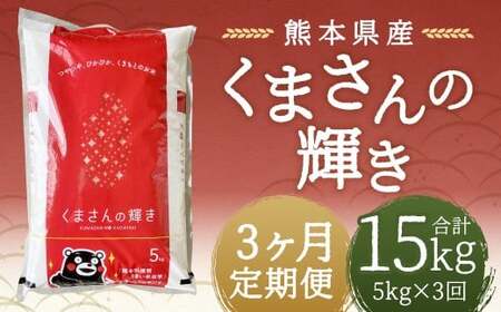 [令和7年産] [3回定期便] くまさんの輝き5kg [2026年9月下旬迄発送予定] お米 白米 ご飯 国産 単一原料米 熊本県 人吉市