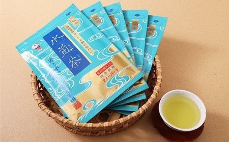 お茶の三翆園 水煎茶 計650g (13g×10パック)×5袋セット 玉緑茶 お茶