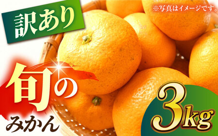 [先行予約][数量限定][訳あり]家庭用 みかん 約3kg 詰め合わせ 柑橘[合同会社 社方園]