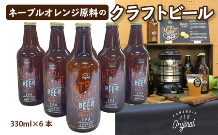 桑田商店 限定生産 ネーブルオレンジ原料の宇土クラフトビール6本セット