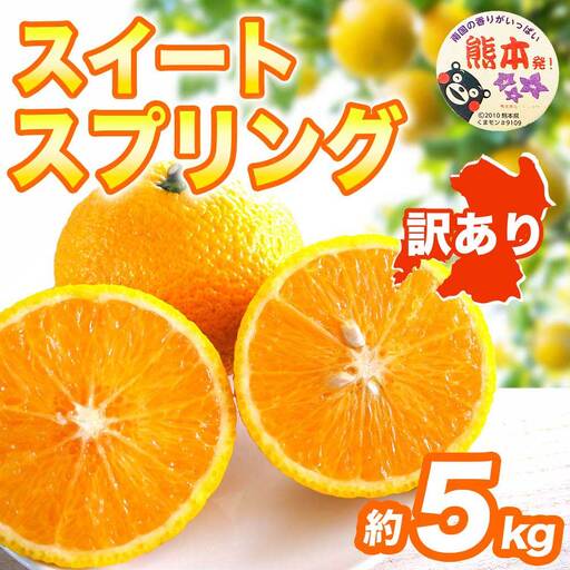 先行予約 訳ありスイートスプリング みかん 約5kg [2027年1月中旬〜2027年3月上旬配送予定]