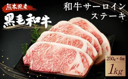 サーロインステーキ 牛肉 1kg (250g×4)ビーフ サーロイン 黒毛和サーロインステーキ ビーフステーキ 牛ステーキ 牛肉サーロインステーキ