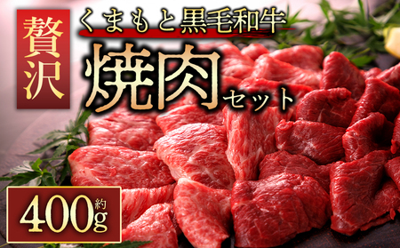 くまもと黒毛和牛焼肉400g 桜屋 熊本県 阿蘇市