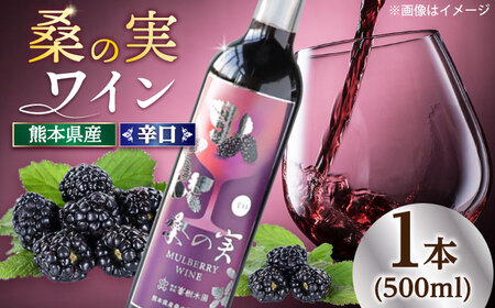 桑の実 ワイン （辛口） 500ml×1本【株式会社 峯樹木園】[AYBM005]