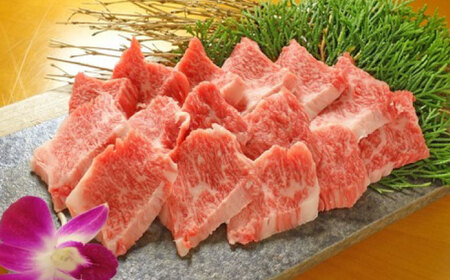 [数量限定]熊本 和牛 あか牛 牛カルビ 焼肉用 約400g [有限会社 三協畜産][AYCQ006]