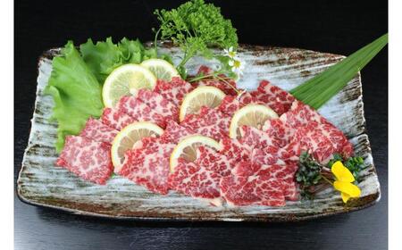 [全3回定期便][数量限定]特上トロ 馬刺し スライス 約200g[阿蘇牧場][AYBX082]