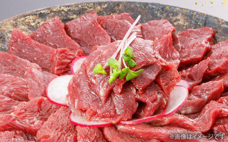 赤身 馬刺し 約200g 専用 醤油付き 150ml×1本 馬刺し [AYCP035]