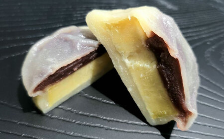【大きめ】 いきなり団子 約150g×10個入 / 和菓子 芋 あんこ スイーツ 郷土菓子 冷凍【粋也庵】[AYCE008]