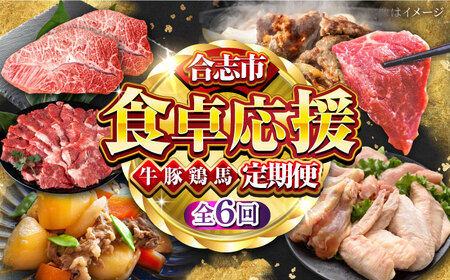 [全6回定期便]合志市食卓応援定期便[AYZZ005]