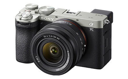 [シルバー]ソニー デジタル一眼カメラ α7C II ズームレンズキット ILCE-7CM2L / カメラ カメラ本体 デジタルカメラ 一眼レフカメラ ミラーレスカメラ