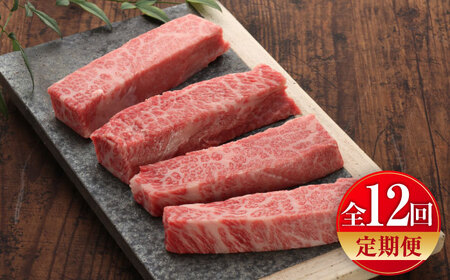 [全12回定期便][GI認証]くまもとあか牛三角バラステーキ 約120g×4枚 三角バラ ステーキ[BHAS095]