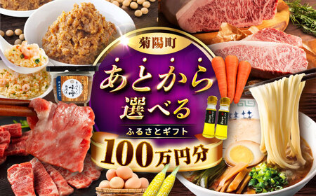 [あとから選べる]菊陽町ふるさとギフト 100万円分 あとから選べる あとから選べる あとから選べる あとから選べる[BHZY011]