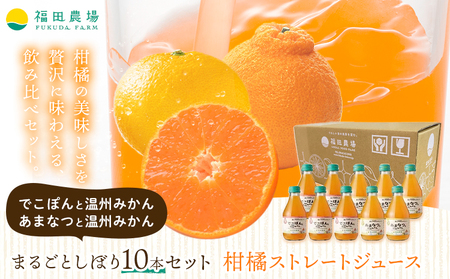 まるごとしぼり 10本セット[30日以内に出荷予定(土日祝除く)]|オレンジジュースオレンジジュースオレンジジュース