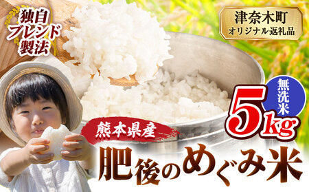 熊本県産 無洗米 ブレンド米 肥後のめぐみ米 5kg 熊本県産 ふるさと納税 精米 米 こめ ふるさとのうぜい コメ お米 おこめ[9月下旬-11月上旬頃出荷]