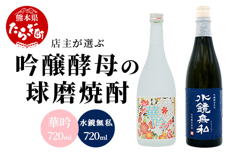 店主が選ぶ 吟醸酵母 の 球磨焼酎 2本セット 720ml 25度 × 2本 芳香 吟醸 米焼酎 米 焼酎 お酒 球磨 球磨焼酎 贈り物 ギフト 熊本県 多良木町