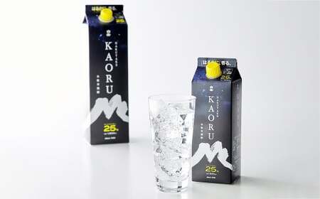 本格米焼酎「白岳KAORU」 25度 900ml×6本セット