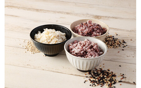 五穀米(黒・白)&もち麦セット 1.3kg 国産 五穀米 もち麦 健康 熊本県 水上村