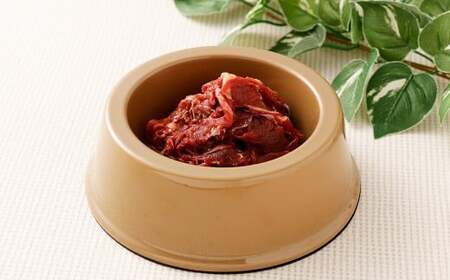 [定期便3回] ペット用馬肉 1kg×3回 計3kg ペット用 馬肉 馬 肉 ペットフード おやつ 無添加 冷凍 熊本県 水上村 [2026年1月上旬〜3月下旬迄発送予定]